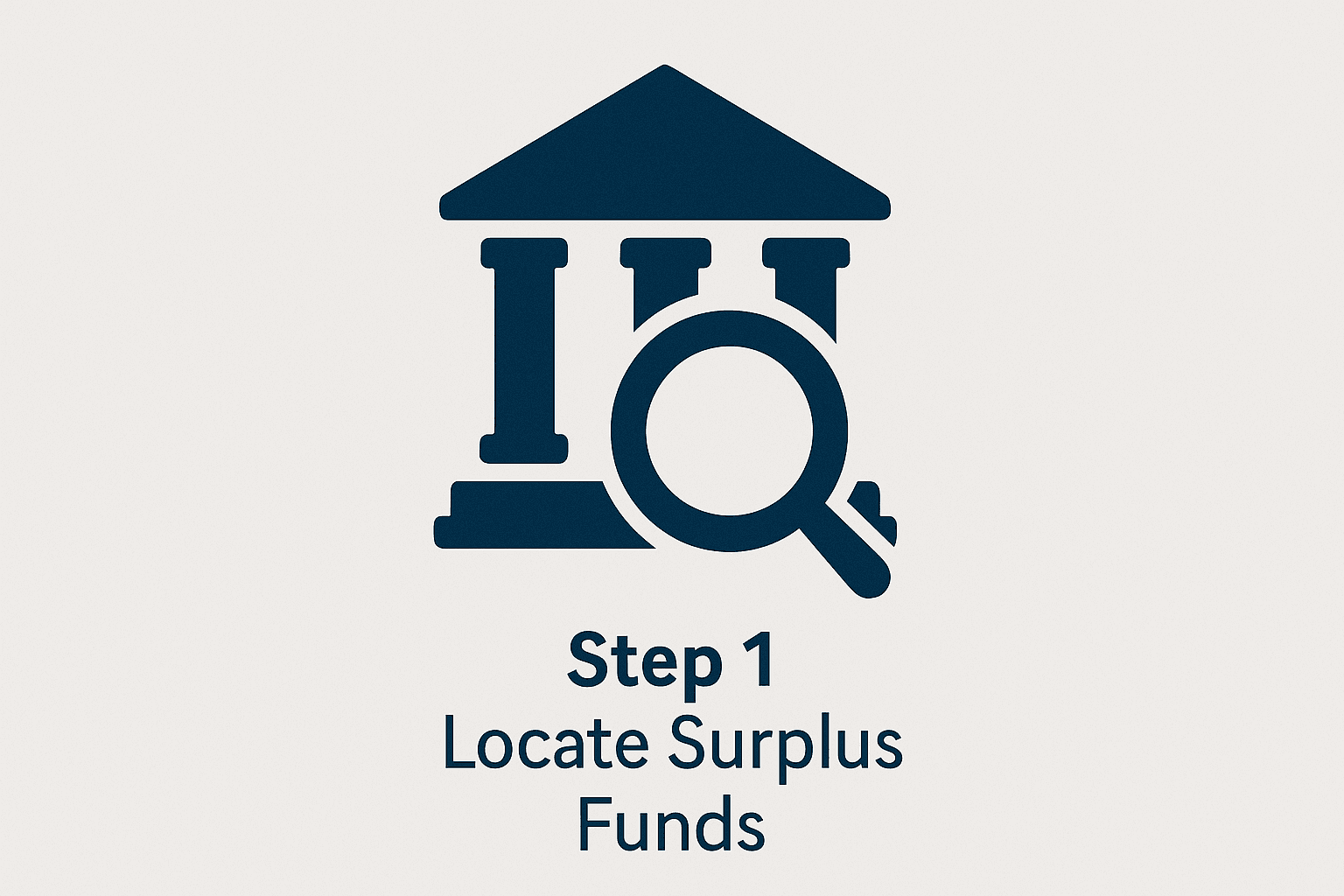 Step 1 — Locate Surplus Funds