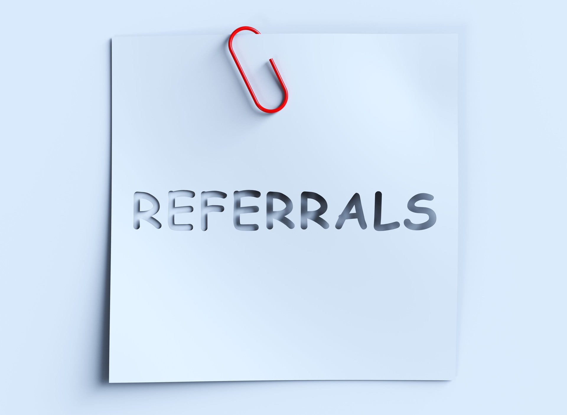 The word Referrals